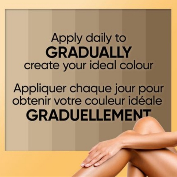 3/$30! Jergens Natural Glow Tanning Lotion in Medium to Tan - Picture 3 of 7